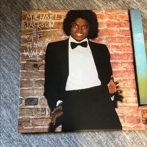 Michael Jackson off the wall vinyl Iconic Album Cover Style